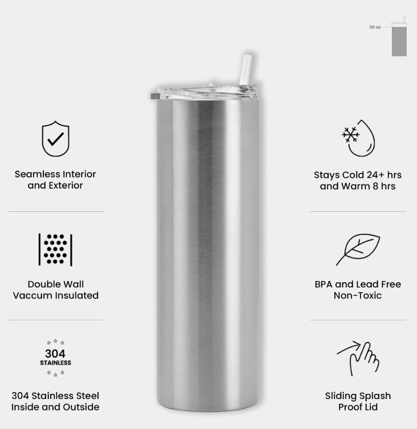 30oz Skinny - Custom