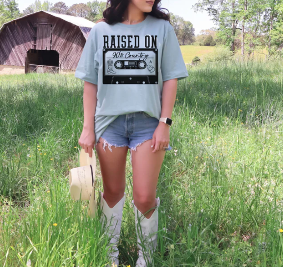 Raised on 90's Country T-shirt