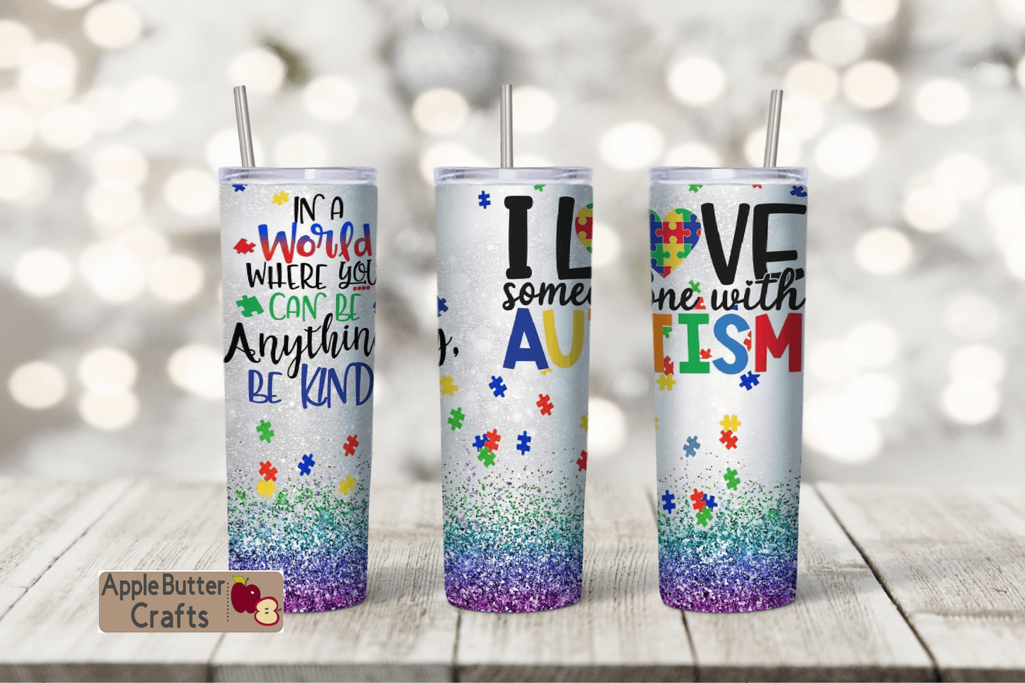 Autism Puzzle 20oz Tumbler