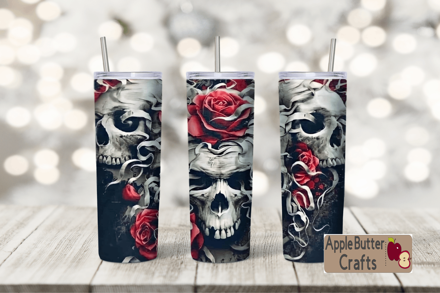 Skulls & Roses - 20oz Tumbler