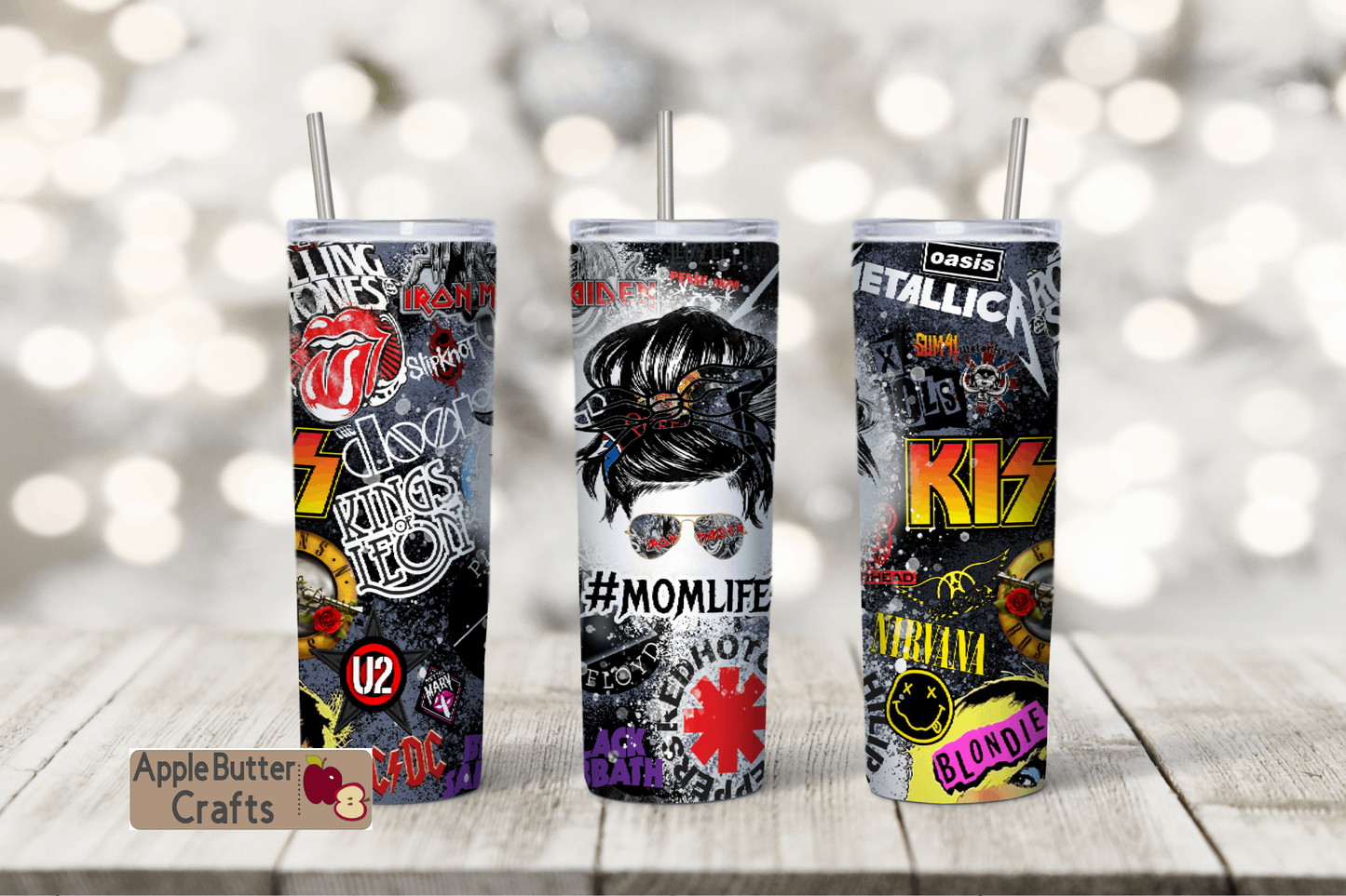 Rock Mom - 20oz Tumbler