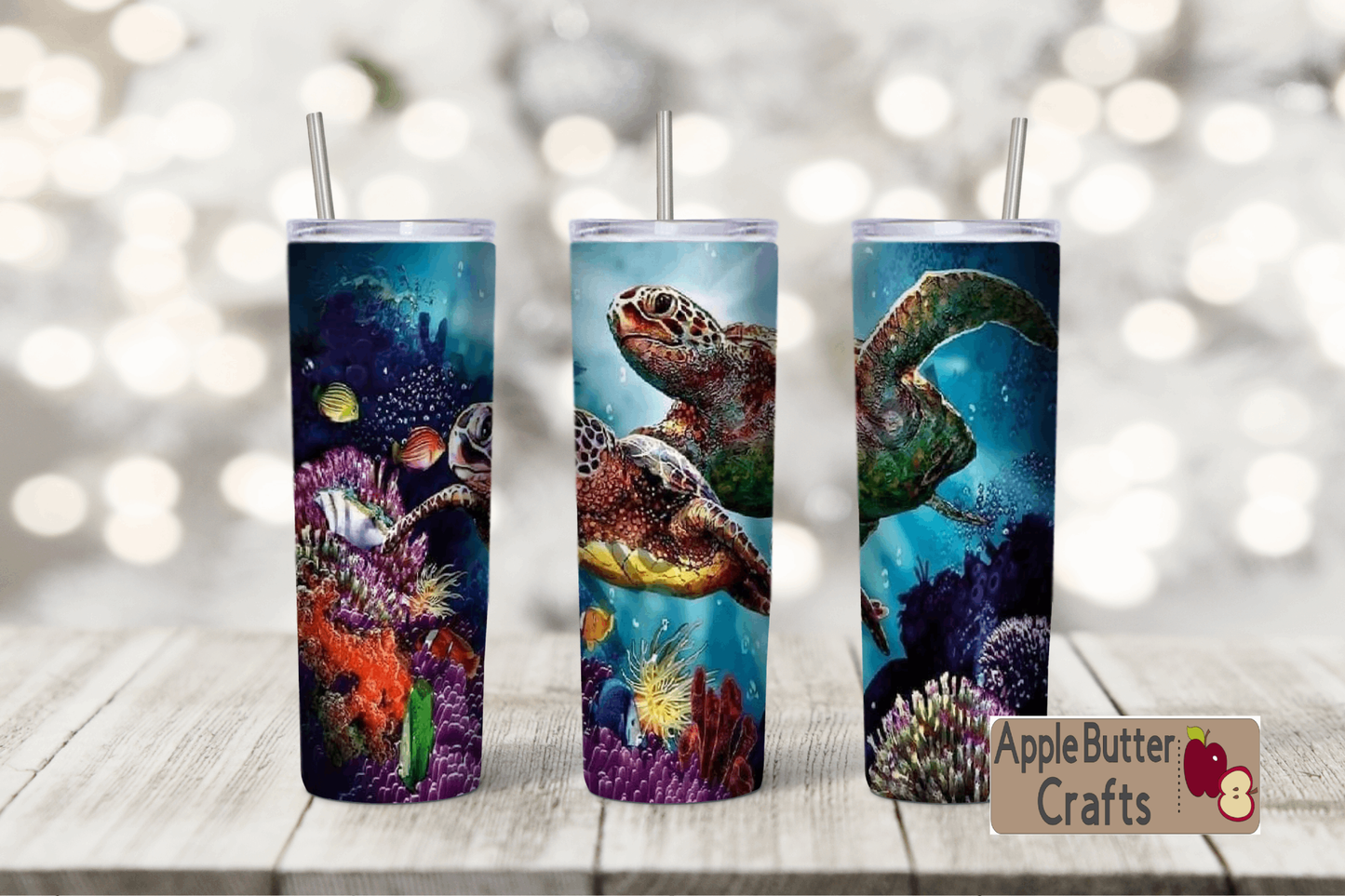 Sea Turtle - 20oz Tumbler